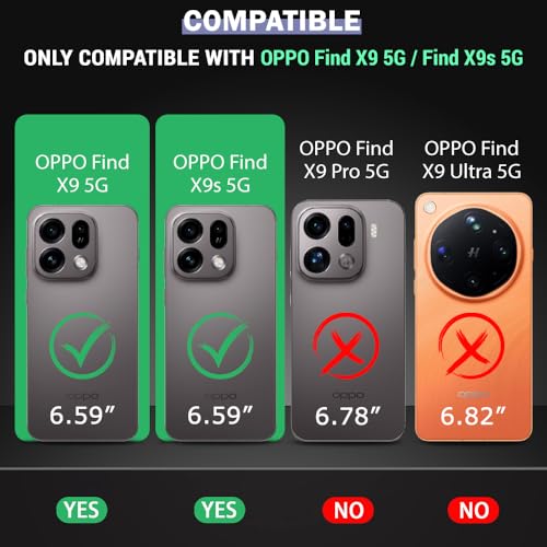 Image of TheGiftKart Hybrid Shockproof Back Cover Case for Oppo Find X9 5G / X9s 5G Compatible with MagSafe | Camera Protection Module | Hard Back Cover (PC & TPU, Translucent Smoke Matte Back, Black Sides)