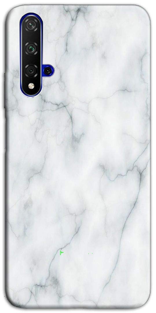 Mixroom Cover Custodia In TPU Morbido Per Huawei Honor 20 Lite – Fantasia Marmo Liscio M530 – Protezione Antigraffio