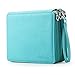 Produktbild Shulaner 160 Federmäppchen Bunter PU-Leder Bleistiftbeutel Organisator 160 slots große Kapazität Mehrlagige Federmäppchen Mehrzweck Etui Bleistift-Beutel Federmappe Stationäre - Blau