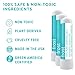 MOXE Frost - Energizing Aromatherapy Nasal Inhaler - Alleviate Headaches, Boost Focus & Energy - Cooling Sinus Blaster - Includes Peppermint, Eucalyptus, & Wintergreen Essential Oils - USA (3-Pack)
