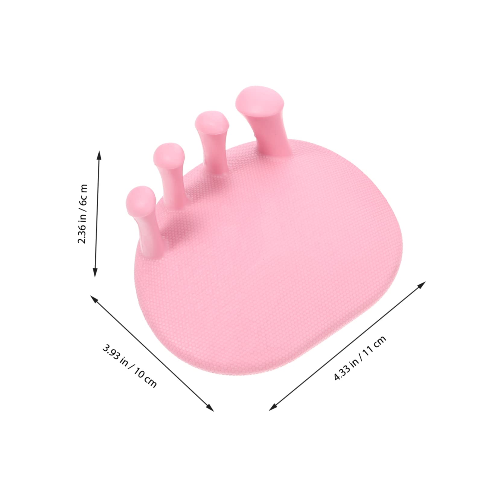 Ipetboom 1Pair Toes Separators for Women Toe Spacers and Foot Correctors to Ease Reduce Friction and Enhance Comfort While Walking for Bunion Relief and Toe Injury Prevention