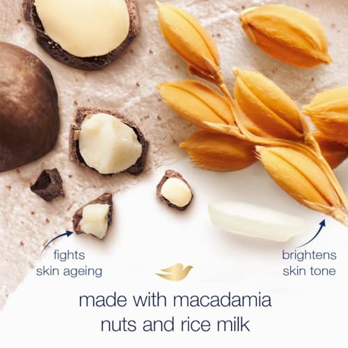 Dove Exfoliating Body Polish Body Scrub, Macadamia & Rice Milk, 10.5 Oz - 4
