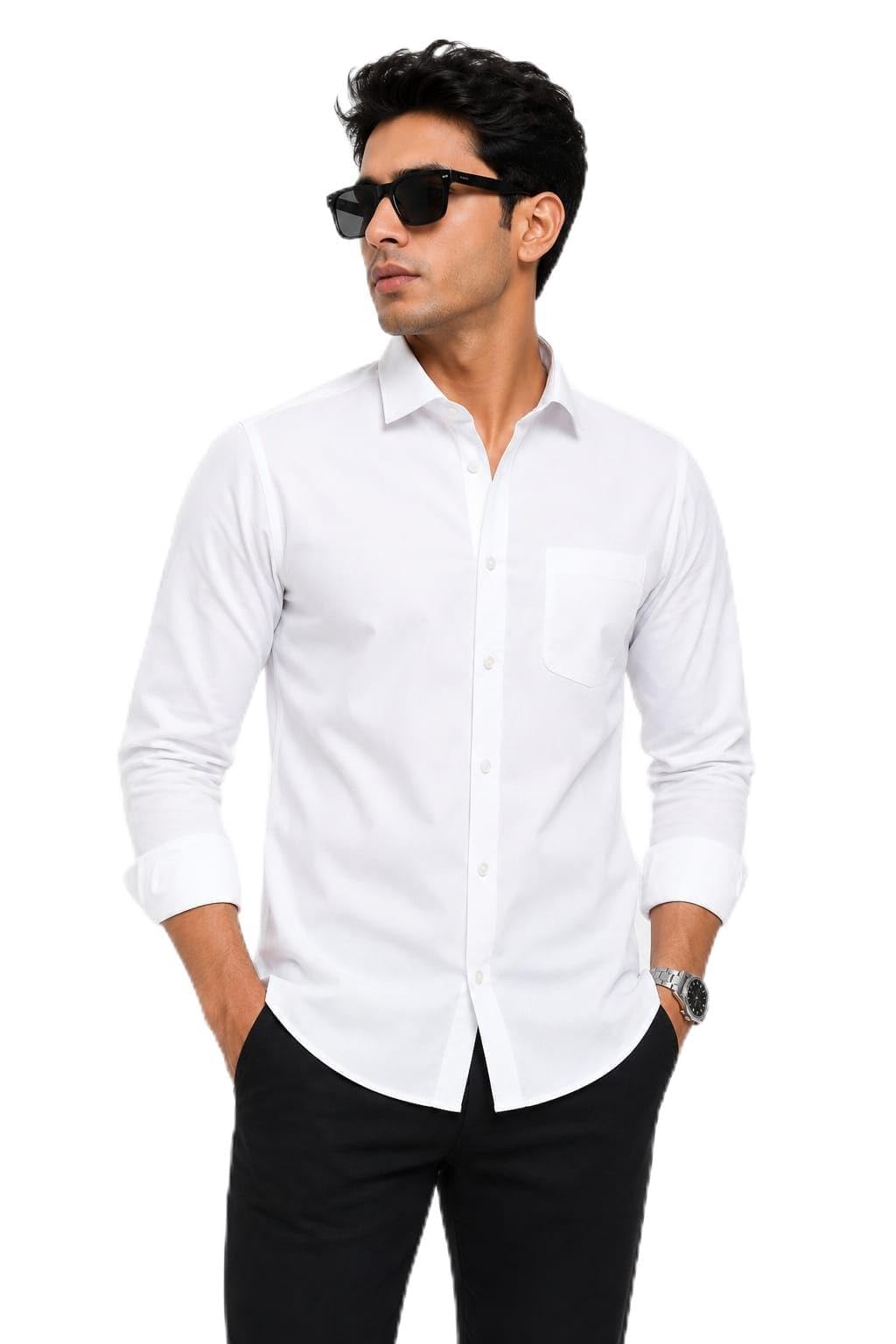 Men's Black Full Sleeve Casual Shirt with Chest Pocket-picture-27