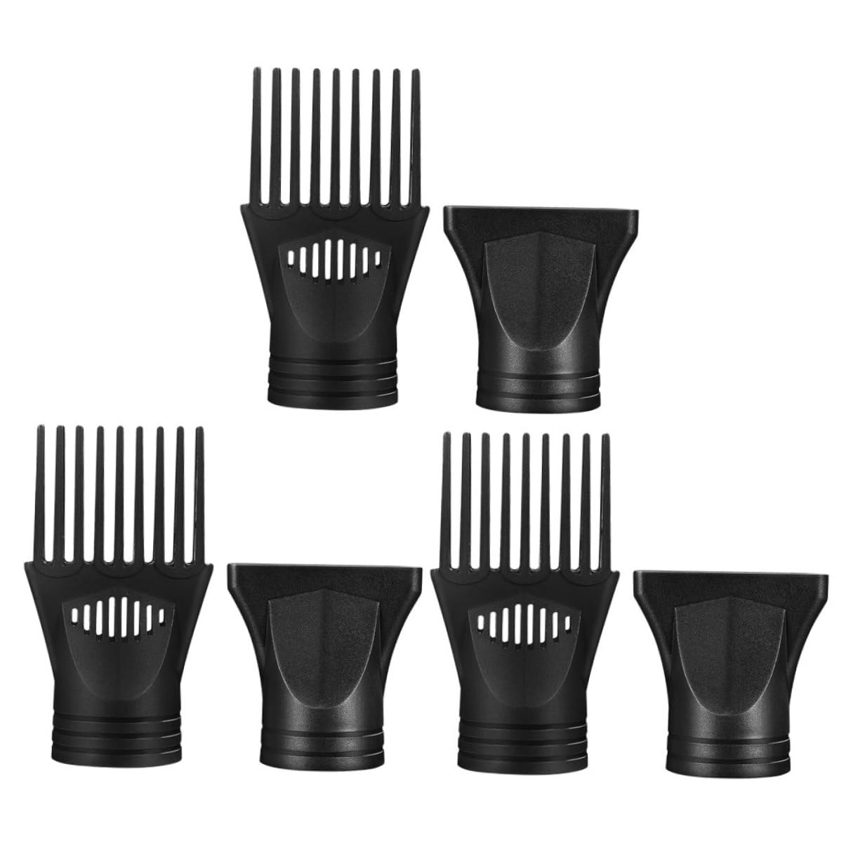 Gogogmee 1 Set Hair Dryer Nozzle Professional Styling Attachments Includes Straight Comb Nozzles Blow Dryer Accessories for and Sleek Styling