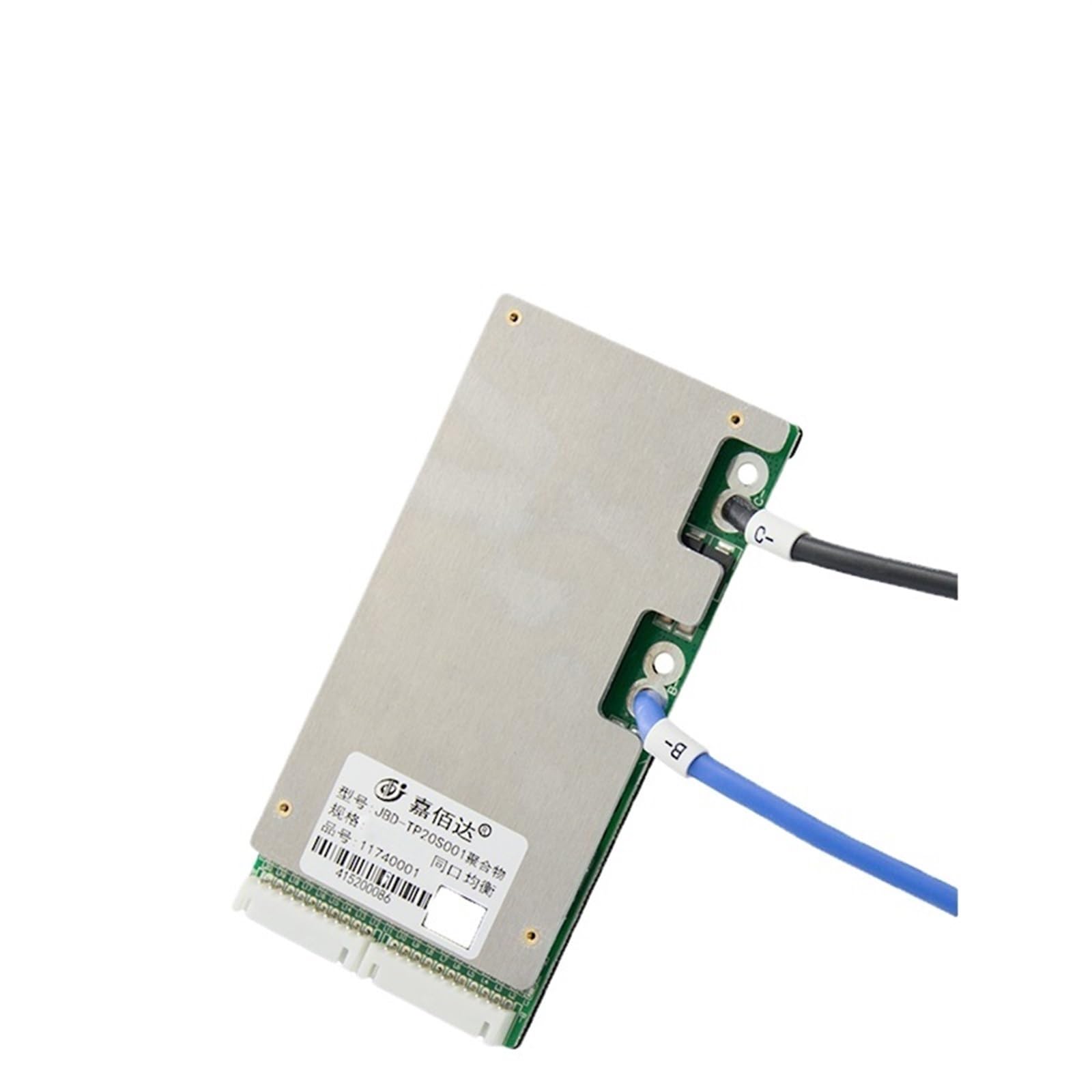 BMS Lifepo4 16S 17S 20S 30A 40A 50A 60A Li-ion Passive Balance BMS Protection Board with Temp Sensor Drop Wire Protection(Li-ion 17S,50A)