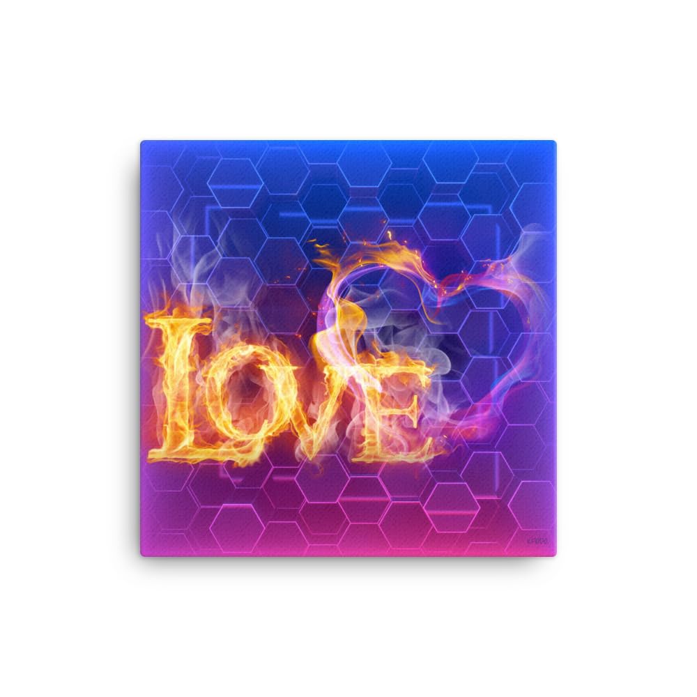 Tableau Amour Love Coeur KFIODO : l'idée cadeau de mariage idéale