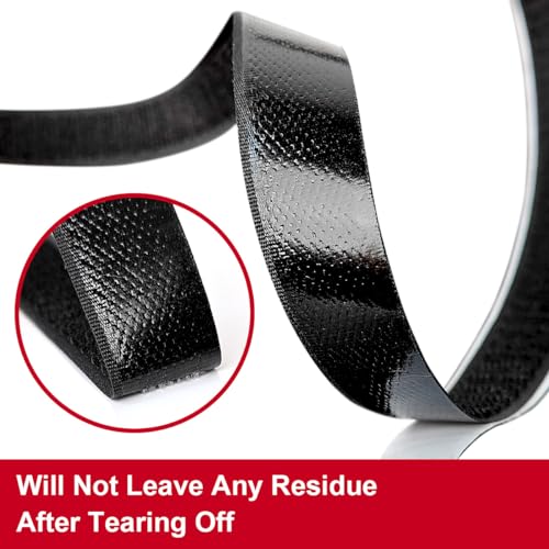 Image of 1 Inch x 33 Feet Hook and Loop Tape, Nylon Heavy Duty Hook and Loop Tape Strips, Excellent Grip, Non-Adhesive, Interlocking Tape,for Sewing, Crafting,DIY,Wall Adhesive Strips