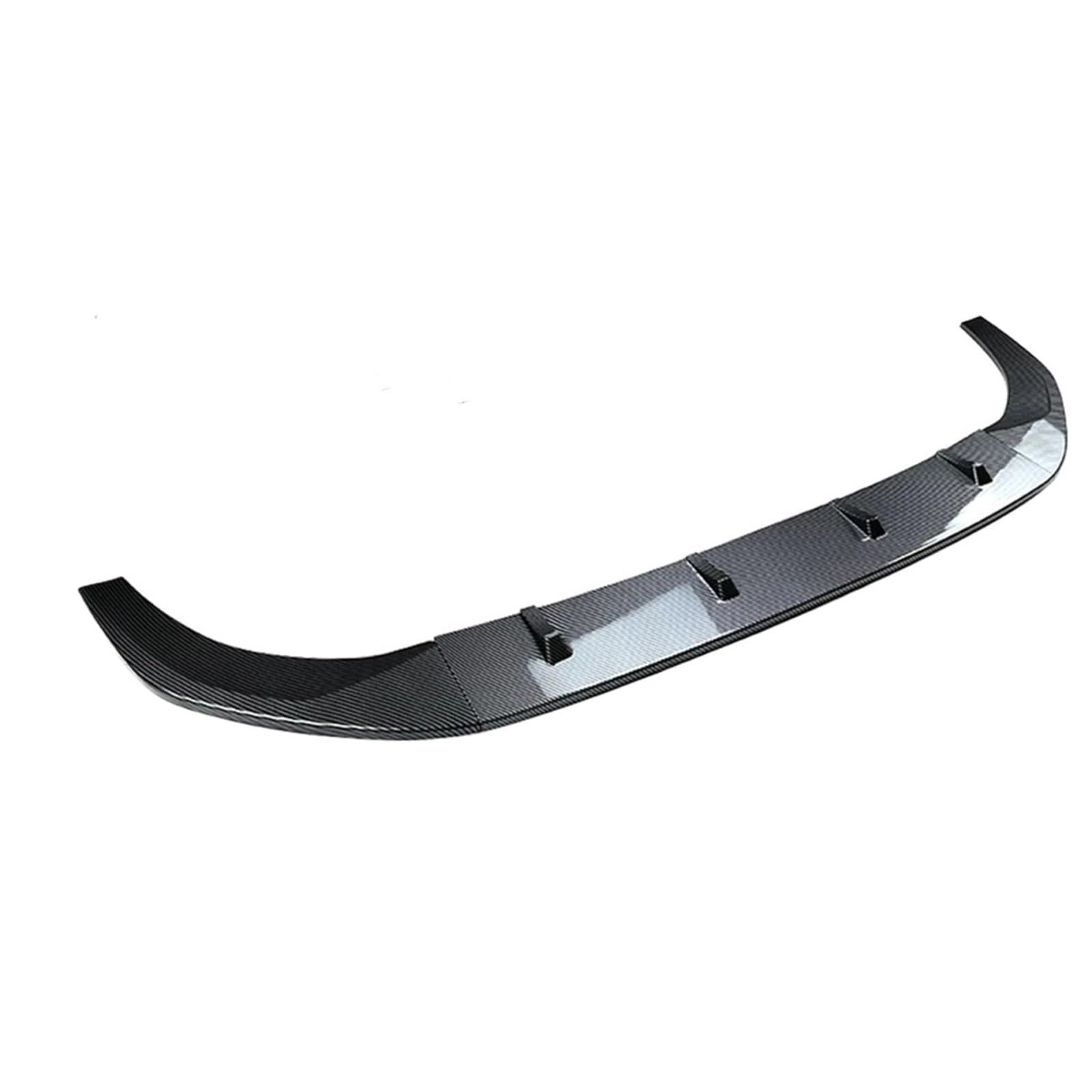 Spoiler dachowy tylny spojler Styl przedniego zderzaka Spoiler pasuje do VW Golf MK8 Golf8 GTIGTD GTE pasuje do R-Line 2020-2023 Dyfuzor Splitter Podbródek Ochraniacz(Carbon Look)