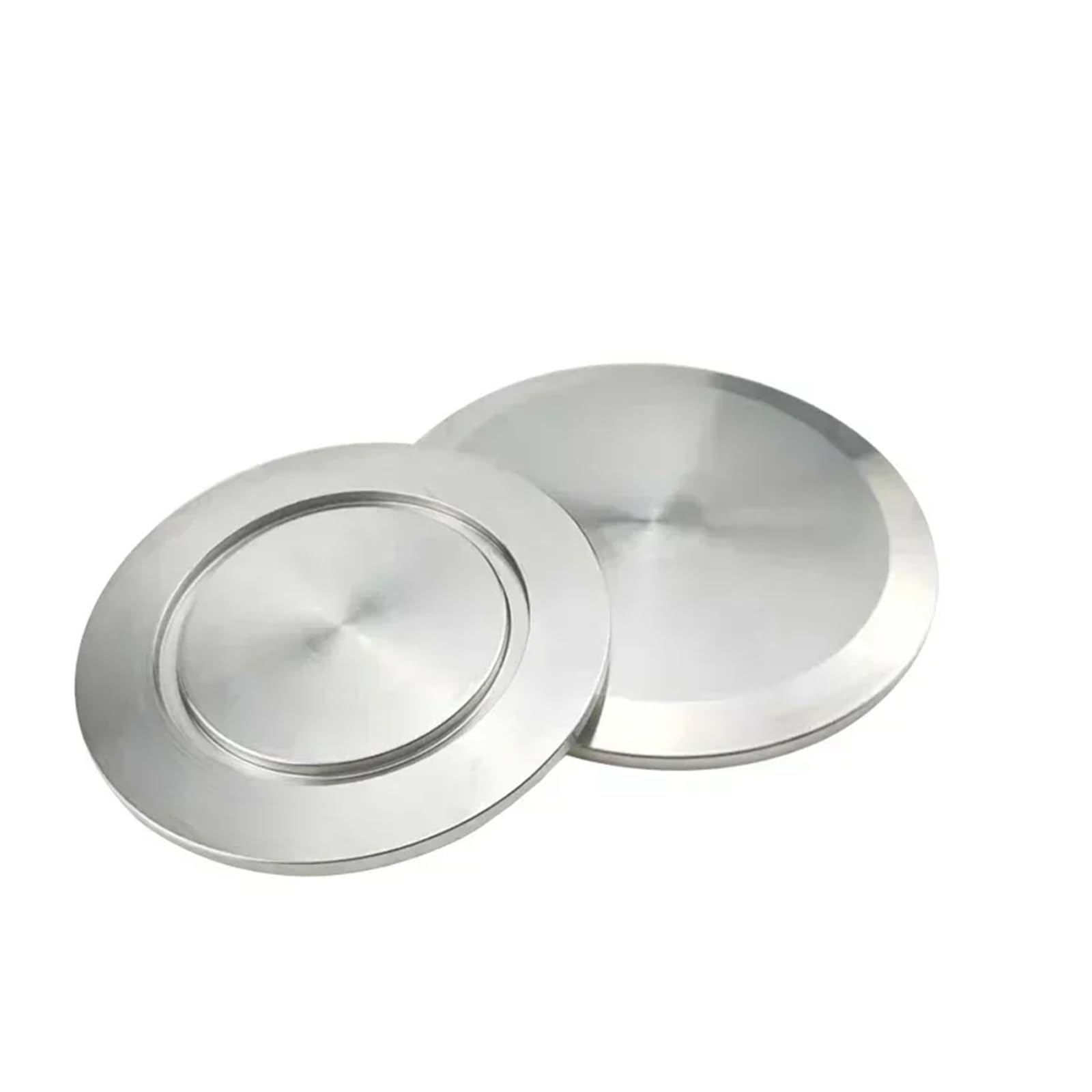 1pc KF10 KF16 KF25 KF40 KF50 KF63 304 Stainless Steel Pipe Fitting KF Vacuum End Cap Fit Tri Clamp(KF63 Diameter 87mm)