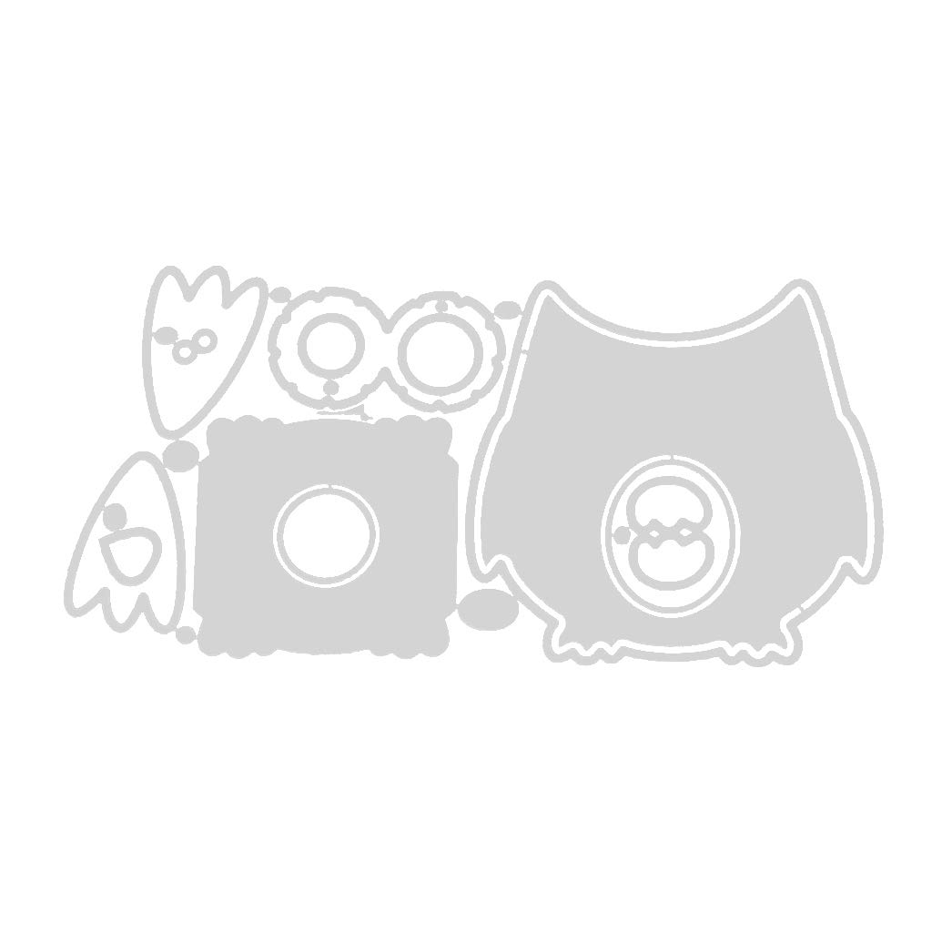 Buwei Easter Owl Eggs Box Metal Cutting Dies Stencil Scrapbooking Diy Album Stamp Card