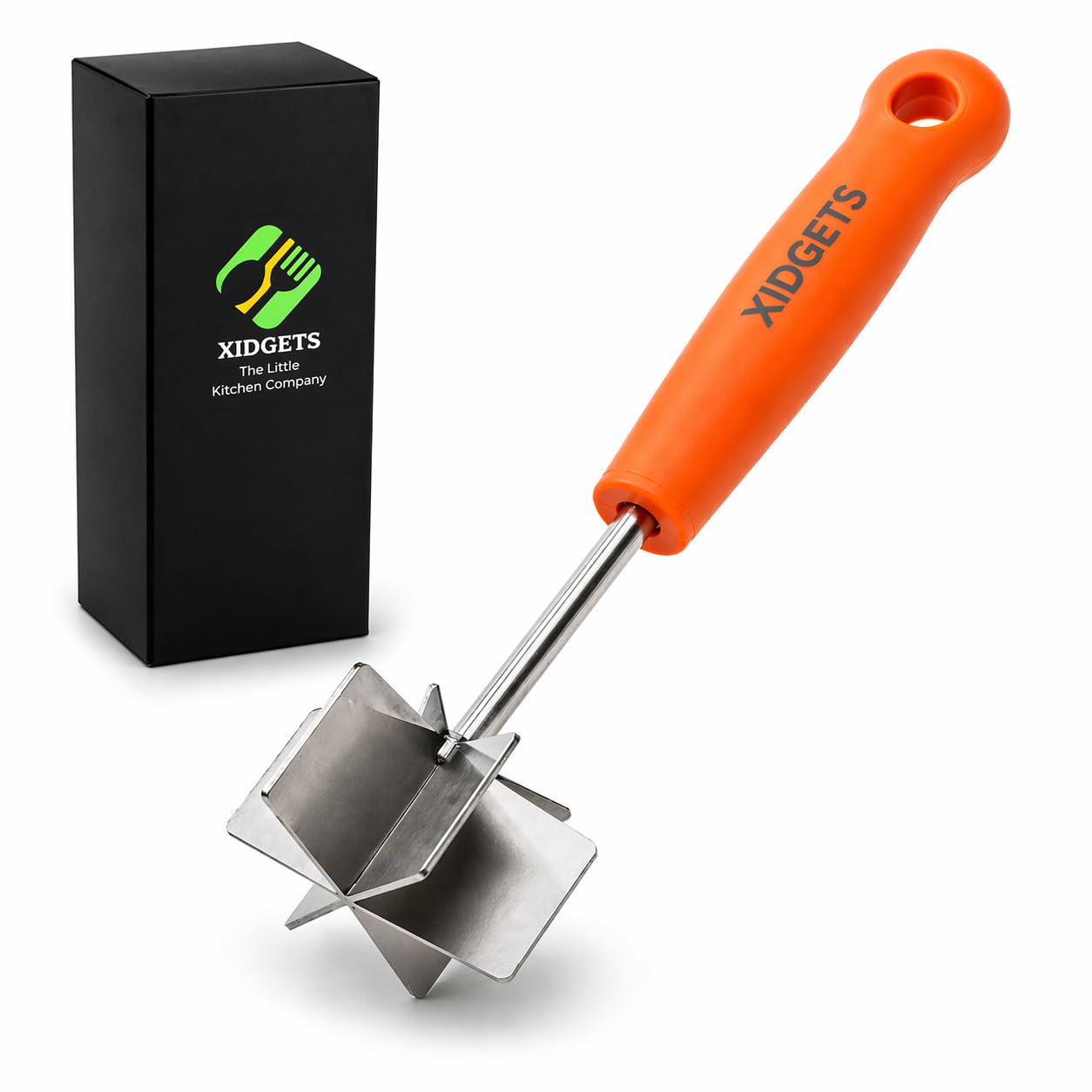 Mini Stainless Steel Meat Chopper &amp; Masher, Dishwasher Safe