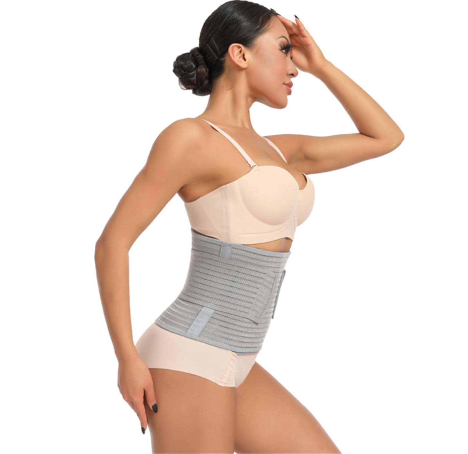 Faja Lumbar, Faja de Espalda Unisex, protección para la Cintura, Ideal para Ejercicios de Fitness.,G-70cm-130cm