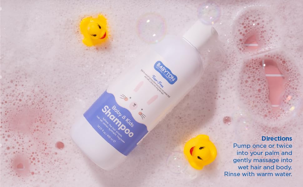 Babyton Baby & Kids Shampoo 400ml, 400 ml (Pack of 1) - Image 4