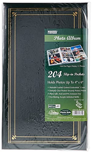 Álbum de fotos Pioneer Photo Albums JPF-46 color verde cazador miniatura 1