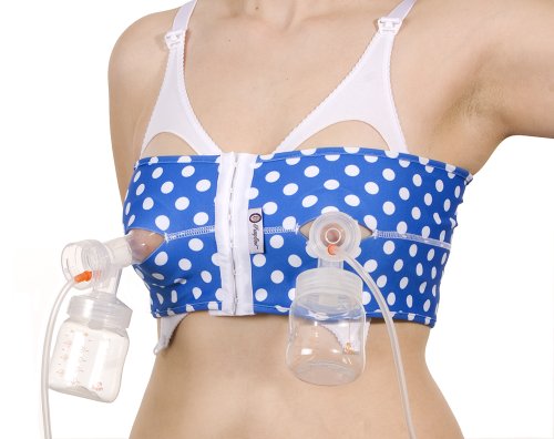 PumpEase Classic Collection Pompe d'allaitement Motif Belair Blue
