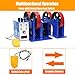 TECHTONGDA 110V Turning Rolls Linkage Roller, 1000KG/2200LBS Load Capacity Welding Turning Roll, Rotary Welding Positioner with Welding Torch Stand, 20-800mm Diameter, for Welding Equipment Support