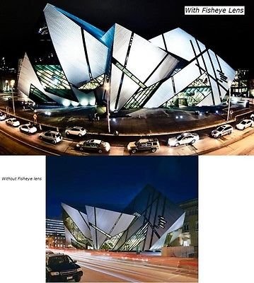 Super Wide HD Fisheye Lens for Sony DCR-HC52 DCR-DVD910 DCR-DVD810