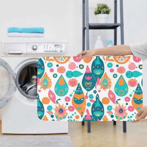 Tapis de douche antidérapant lot de 3 tapis WC lavable pour sol sec - 7