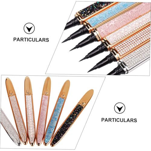 Eyeliner autoadhesivo impermeable 2 piezas fácil de remover miniatura 4