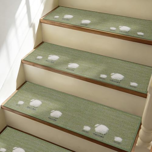 Stair Treads with Sheep, 15 Pack