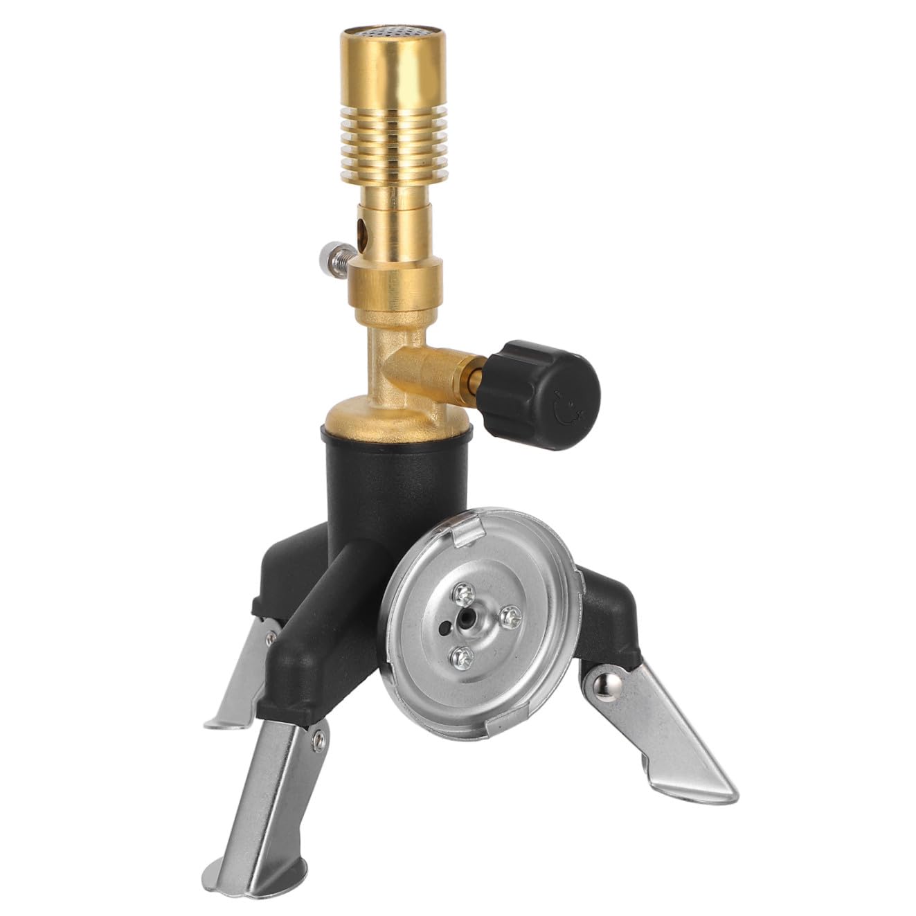 Becco Bunsen Portatile in Ottone Torcia Gas Leggera Multifunzionale per Laboratorio e Uso Esterno Strumento Versatile per Professionisti e Hobbisti