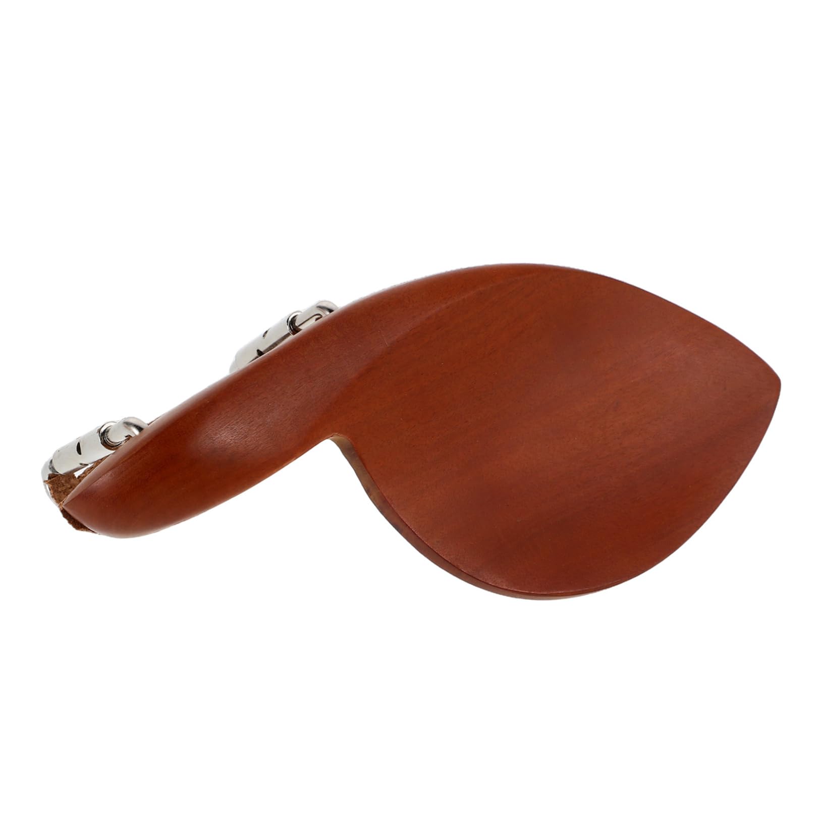 Totority Comfort Violin Chin Rest in Jujube Wood with Silver Screws Cork Enhance Your Violin's Aesthetics and Sound