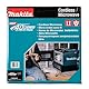 Makita MW001GZ Akku-Mikrowelle 40V max. 350/500 W, 8 l (ohne Akku, ohne Ladegerät)