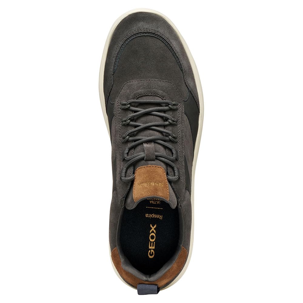 Geox U Spherica, Sneakers Uomo, Mud Dove Grey, 42 EU