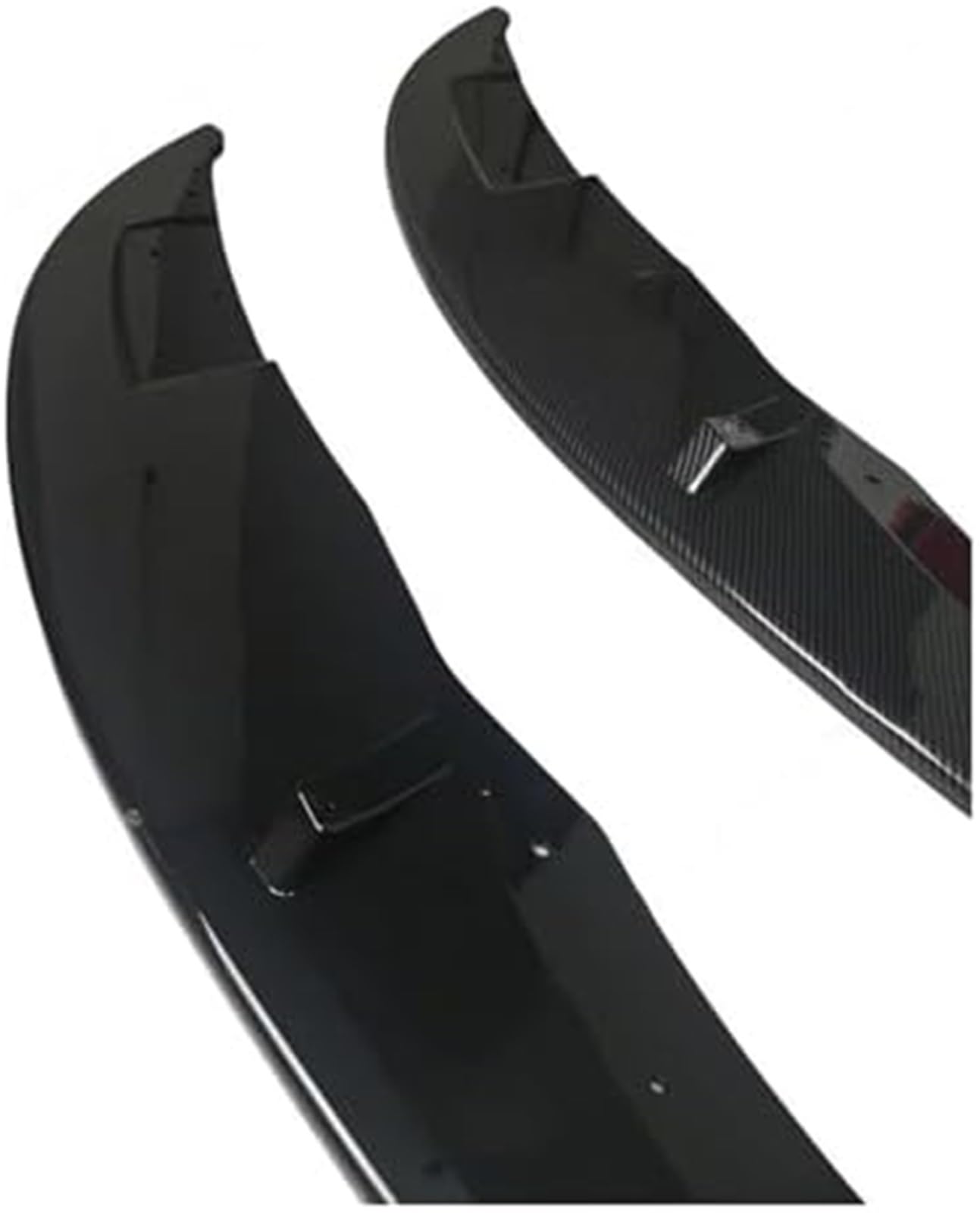 Splitter 2 szt. przedniego zderzaka Splitter Lip, do BMW, E92 E93 Facelift Tech 320i 320i 320d 330i 330d 335i Sport 2010-2013 Bodykits Tuning Lip Splitter (Carbon Look) Rozdzielacz samochodowy(B