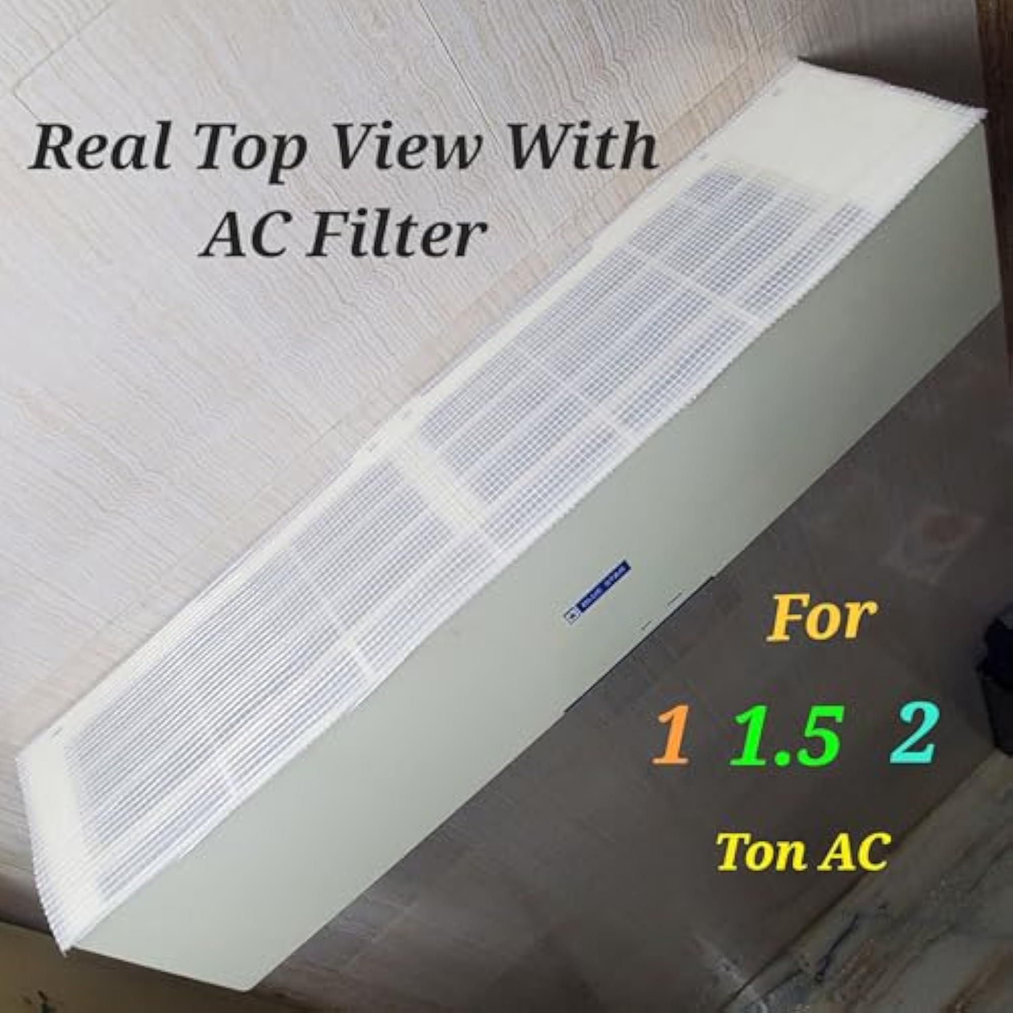 Air Purifier Filter for AC, 39 x 9 Inch, Pack of 1