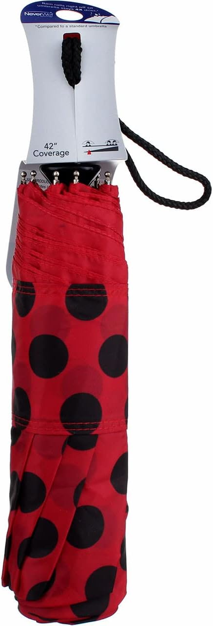 Totes Raines Umbrella Auto Open 11 Inch Large (Assorted Colors) (2 Pack)