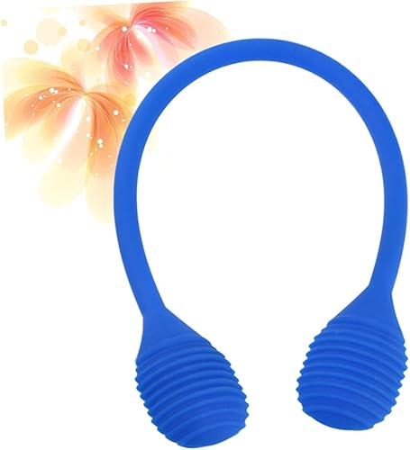 Miniatura 3 de BESPORTBLE 2 pcs Yoga Stretch Strap Silicone Rubber Bands Resistance Bands Yoga Belt Stretches Elastic Workout Band