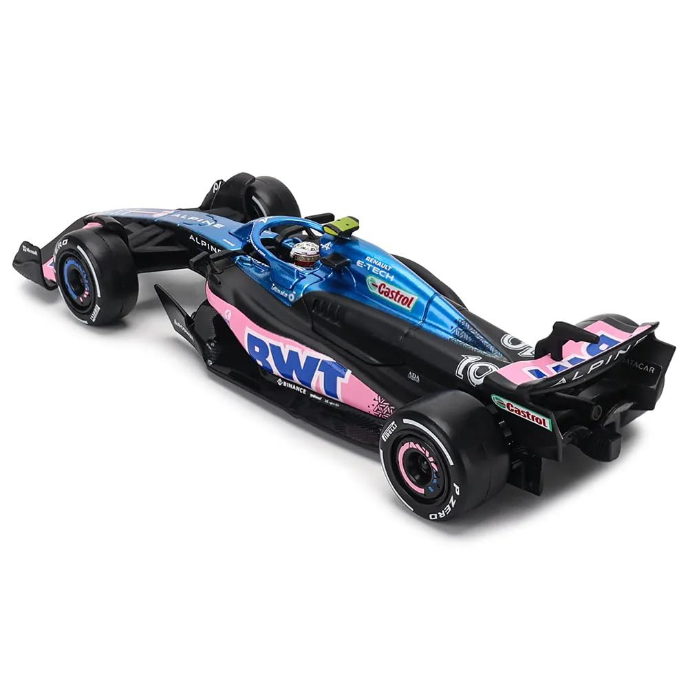 Amazon.com: Xiangtat 1:43 2023 BWT Alpine F1 Team A523 10# Pierre