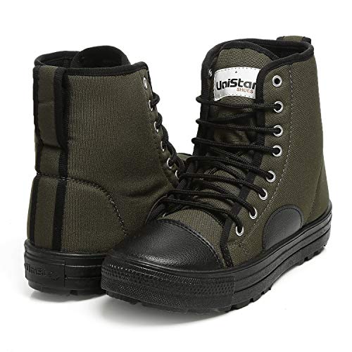 Image of Unistar High Ankle Trekking Ridding Men's Boots | Anti Skid Sole with Mild Waterproof Protection