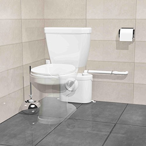 SFA SANIBROY 0001UP Fäkalienhebeanlage / WC-Förderanlage UP | Anlage zum Fördern von Schmutzwasser aus der Toilette | Förderdistanz: 100x4m, Wasser 40°, 400 Watt, 220-240 Volt - Image 3