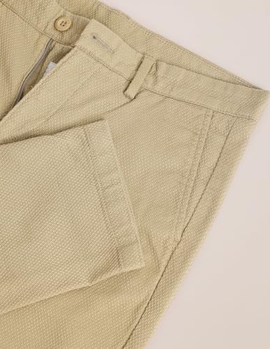 Image of U.S. Polo ASSN. Men's Regular Solid Textured Austin Trim Fit Mid Rise Casual Trousers