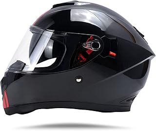 LIONCIANO Motorradhelm Fullface Helm Rollerhelm Sturzhelm Integral-Helm Full-Face Motorrad-Helm Roller-Helm Scooter-Helmcr...