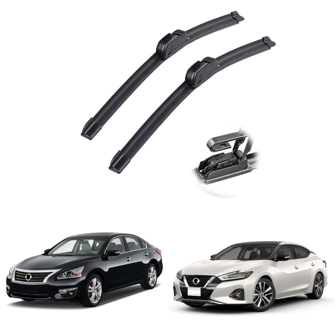 Genuine OEM Front Wiper Blade Set For 2019-2024 Nissan Altima Sedan - 26" & 17" J-Hook - View #4