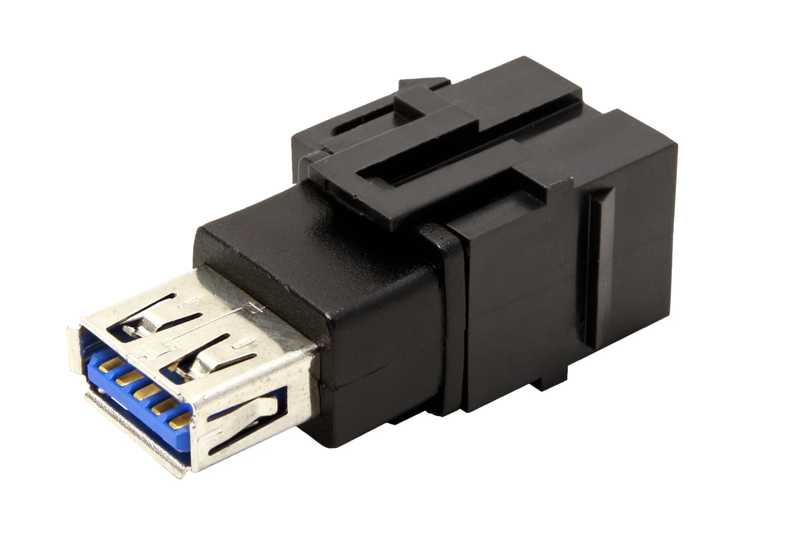 Bachmann 917.120 USB A/A 3.0 moduł Keystone, czarny