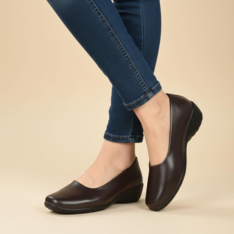 Image of Karaddi Pumps for Women Formal Bellies Shoes for Office, Party Belly