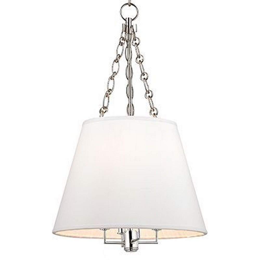 Hudson Valley LightingBurdett - Four Light Pendant-Polished Nickel Finish -Traditional Installation