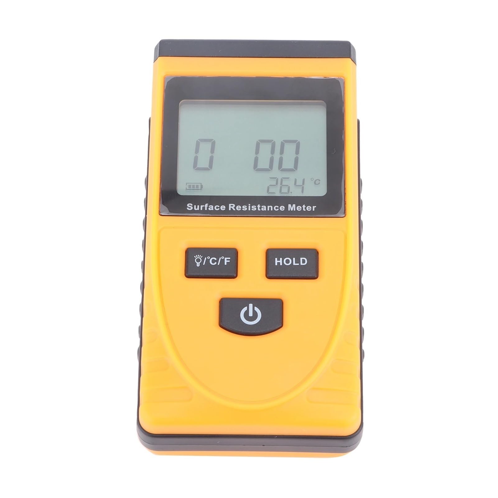 GM3110 Tester rezystancji Przenośny miernik rezystancji antystatycznej z wyświetlaczem LCD i cyfrowym wyświetlaczem