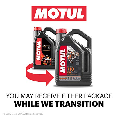 Motul 710 2T Full Synthetic Premix 2 Stroke Oil 4 Liter