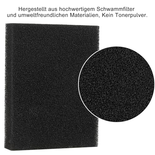 4 Stück Schwammfilter Kohlefilter für SOG Abgassystemfiltern 517 000 1, 128 × 99 × 22mm Aktivkohlefilter Filter für Thetford Türvarianten Wohnmobilen Wohnwagen Toilette Ersatzfilter