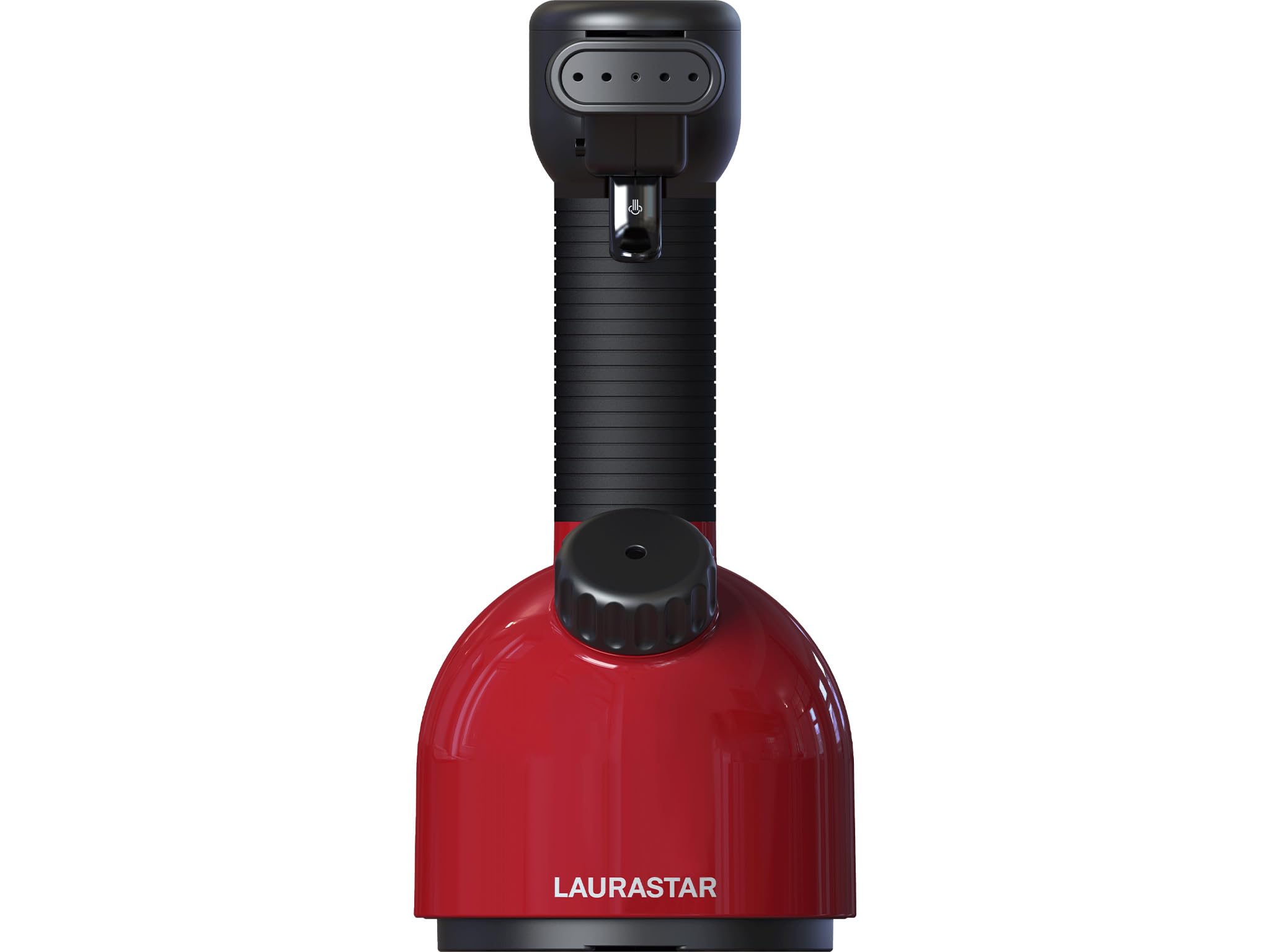 Laurastar IGGI Intense Red Défroisseur Vapeur à Main,Défroisse et Purifie les Textiles, Compact Nomade et Design (rouge)