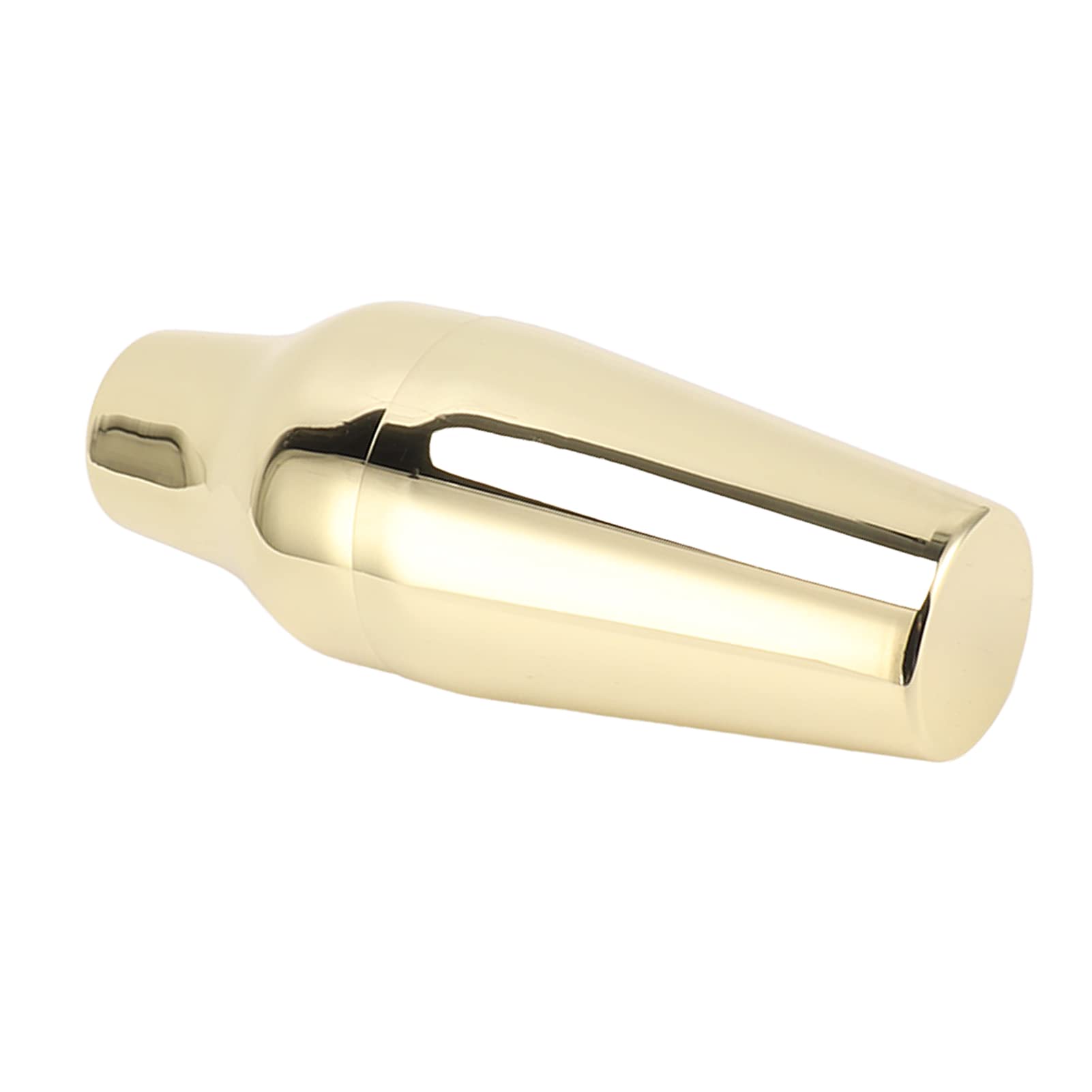 Shaker per cocktail in acciaio inossidabile stile francese Mixer per a 2 sezioni Strumento da bar professionale per feste di picnic in campeggio in casa Acciaio inossidabile 304 (Colore oro di lusso)