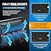 JHLion Upgraded NEW 1000% Bright 5x7 LED Headlights LED lights w/DRL Amber Turn Signal Hi/Low Sealed Beam Compatible with Jeep Cherokee XJ Wrangler YJ GMC Comanche MJ