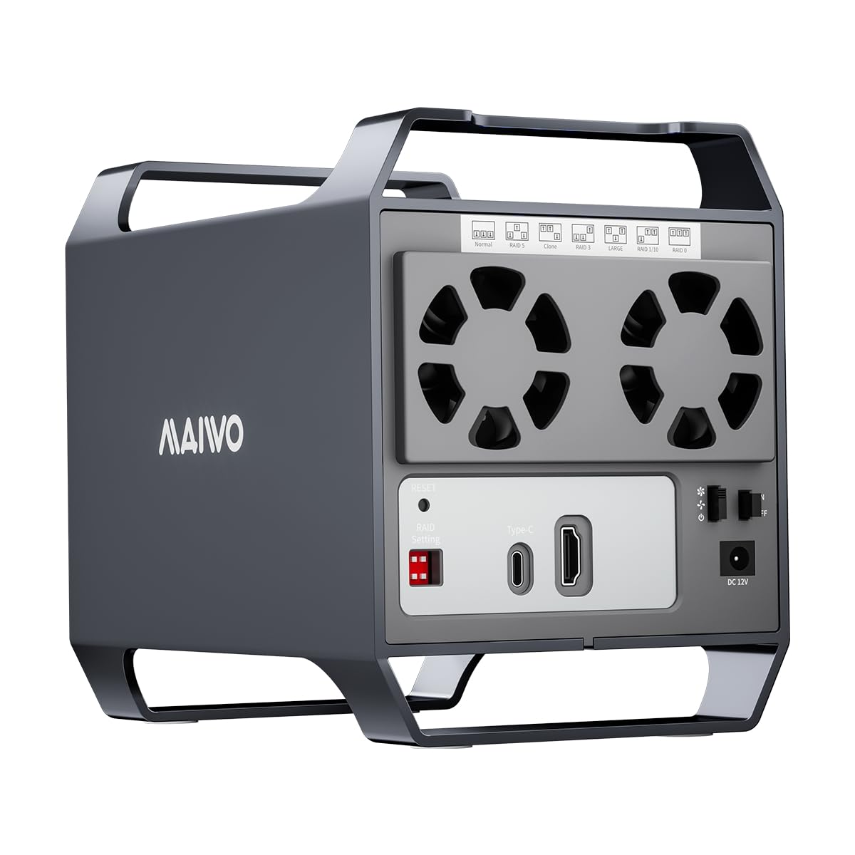 Amazon.com: MAIWO 4 Bay HDD RAID Enclosure for 3.5