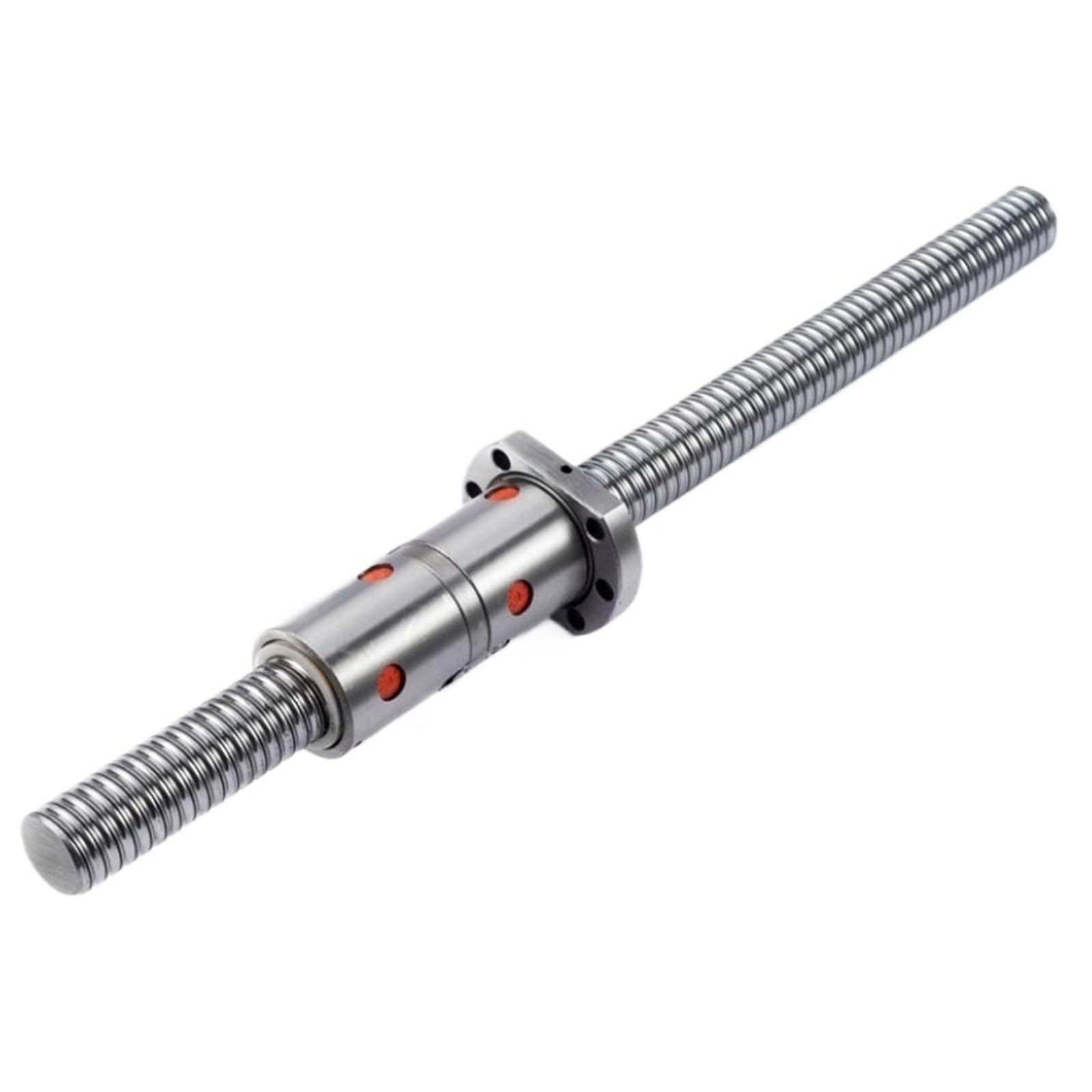Zestaw śrub kulowych, DFU2505 Śruba kulowa z gwintem lewym 25x5 mm RM2505 C7 Podwójna nakrętka walcowana bez końca 200-1000(500mm)