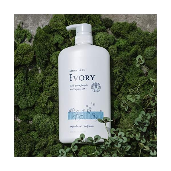 Ivory Body Wash Original Scent 30 oz, Pack of 4